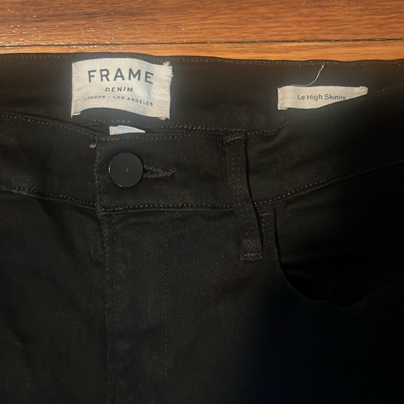 Frame le high skinny chewed hem - Picture 3 of 4